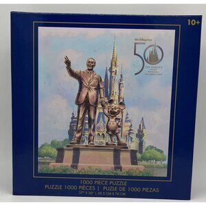 Disney World 50th Anniversary Jigsaw Puzzles, Paper, 1000 Piece